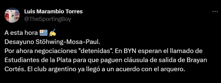 Captura Twitter.