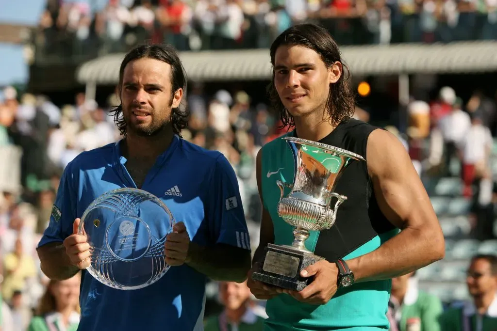 En 2007 González y Nadal jugaron la final del Masters de Roma, donde triunfó el español. | Foto: Clive Brunskill / Getty Images