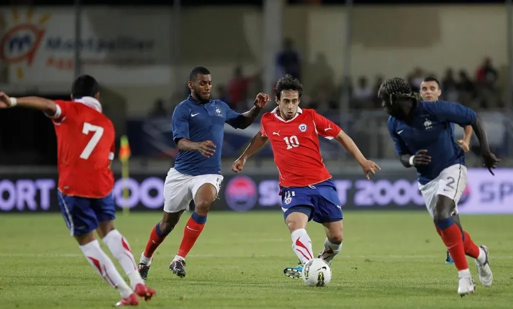 La última vez que Chile enfrentó a Francia fue en un amistoso en agosto del 2011, donde igualaron 1 a 1. Foto: Archivo.
