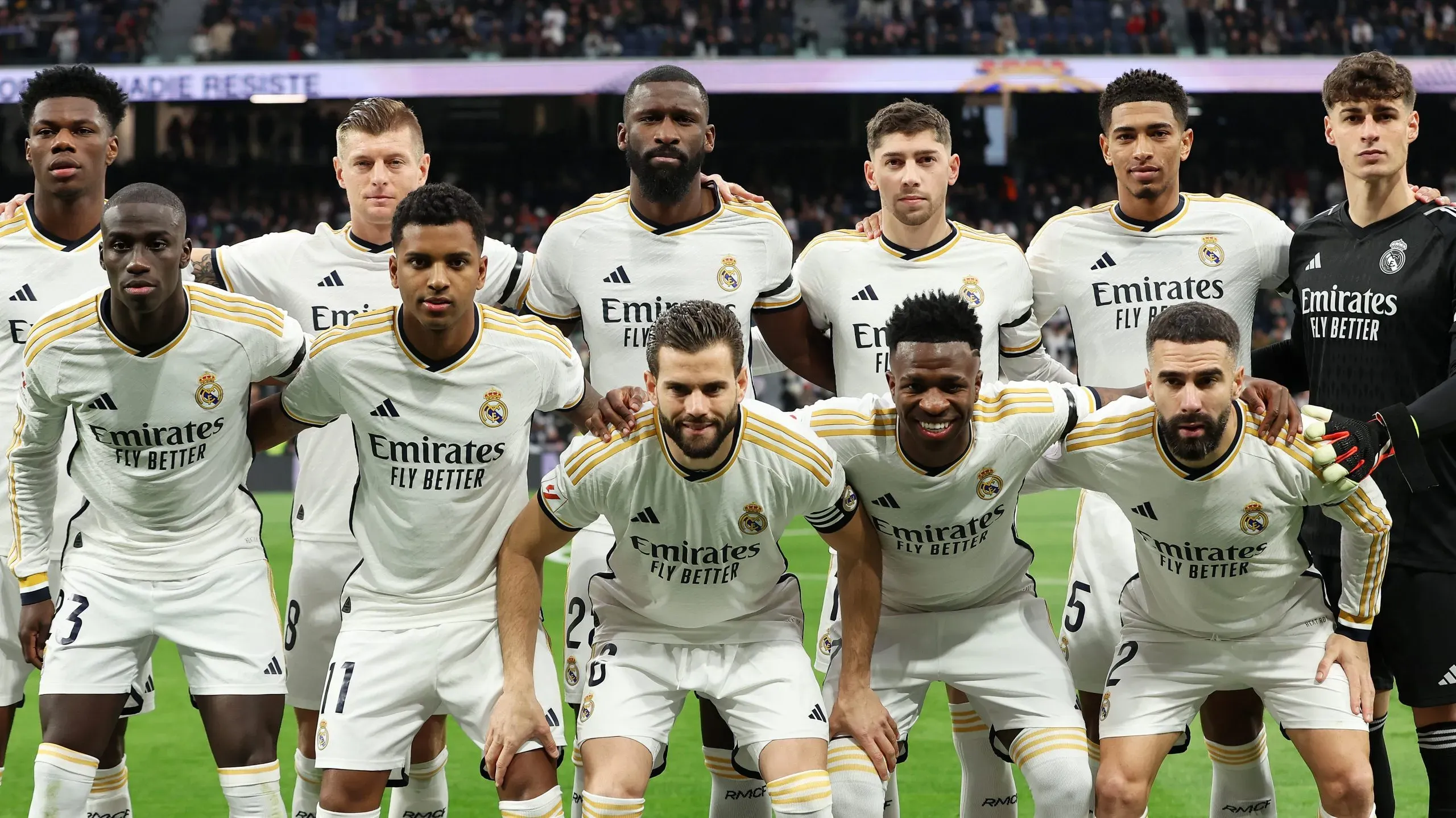 Once titular de Real Madrid frente a Almería (Getty Images)