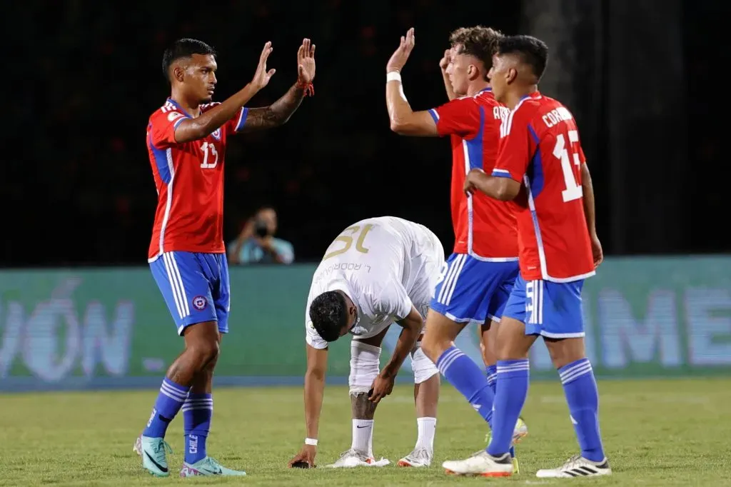 La selección chilena sub 23 logró una victoria valiosa ante Uruguay en este Preolímpico 2024. | Foto: Photosport.