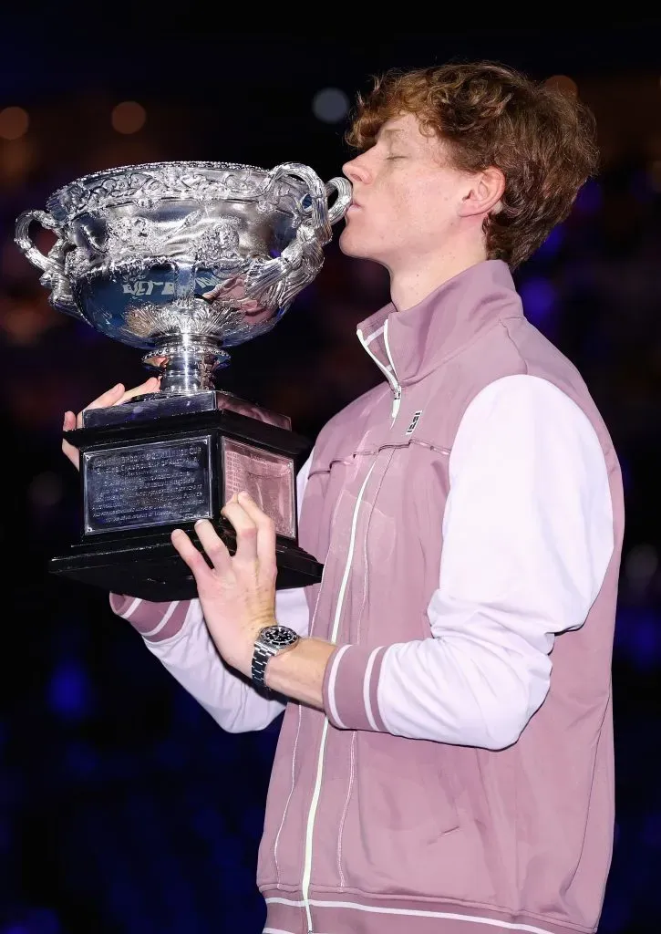 Jannik Sinner ganó su primer Grand Slam este domingo. | Foto: Getty Images