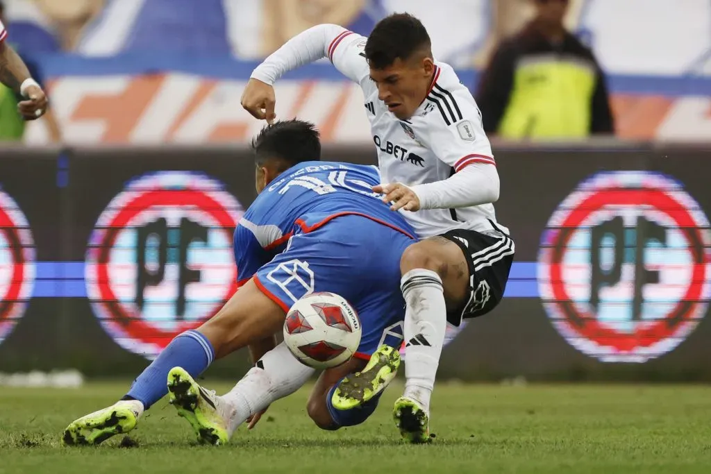 Alan Saldivia puede dejar Colo Colo para juntarse con Mauricio Pellegrino en el Cádiz. Foto: Photosport.