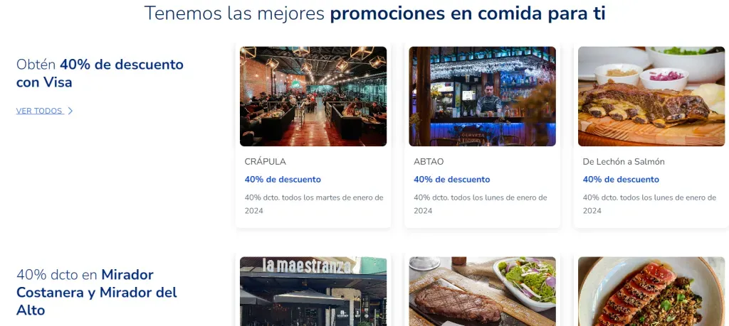 Ofertas de Banco de Chile