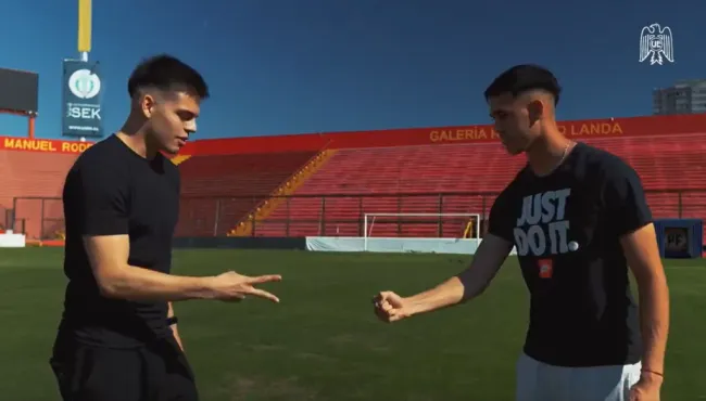 El cachipún que Gabriel Norambuena le ganó a Vicente Conelli. (Captura).