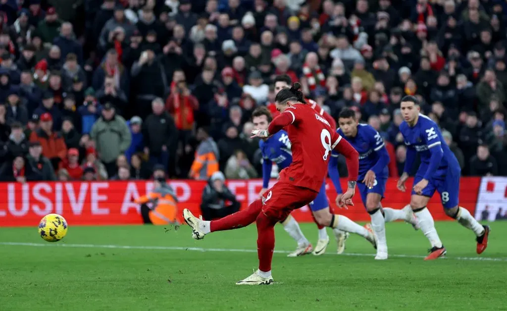 Darwin Núñez falló un penal | Getty Images