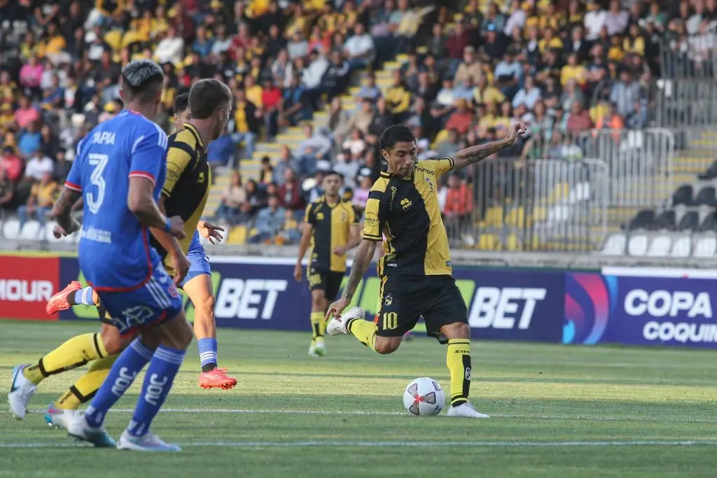 El jugador sigue siendo pieza clave en el esquema de Fernando Díaz en Coquimbo Unido. FOTO: JORGE DIAZ/AGENCIA VS