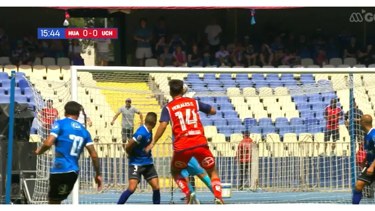 Marcelo Morales exigió a Parra. (Captura Mega Go).