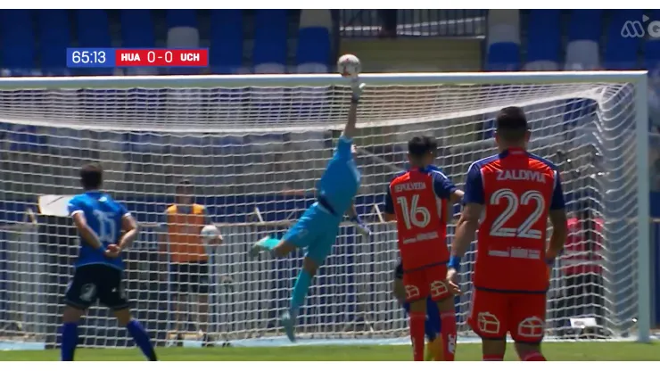 La reacción de Martín Parra ante el Tucu Sepúlveda. (Captura Mega Go).
