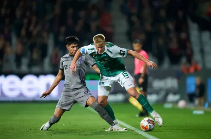 Darío Osorio admitió que ha tenido que mejorar mucho su aspecto defensivo en Europa. (Getty Images).