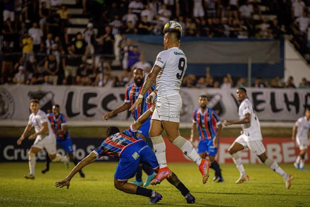 Javier Parraguez salvó al ABC FC marcando el agónico gol del empate en la Copa de Nordeste. Foto: Comunicaciones ABC FC.