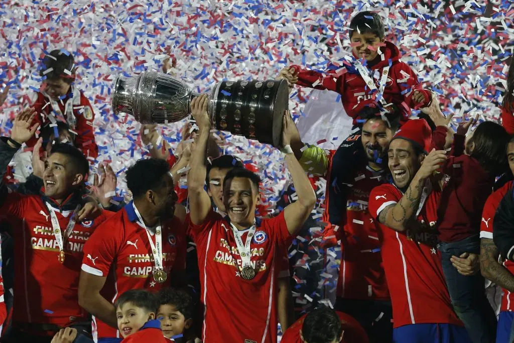 La Generación Dorada levanta una de las dos Copa América que ganaron