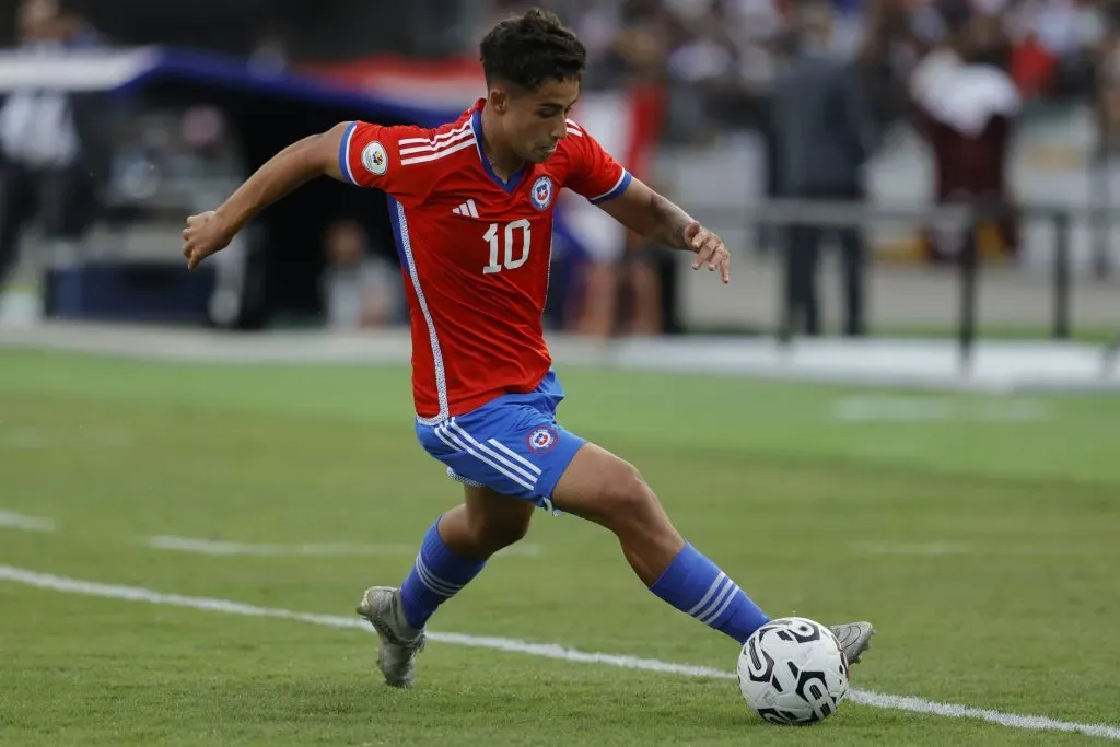 Lucas Assadi marcó un gol en el Preolímpico Sub-23 de Venezuela | Photosport