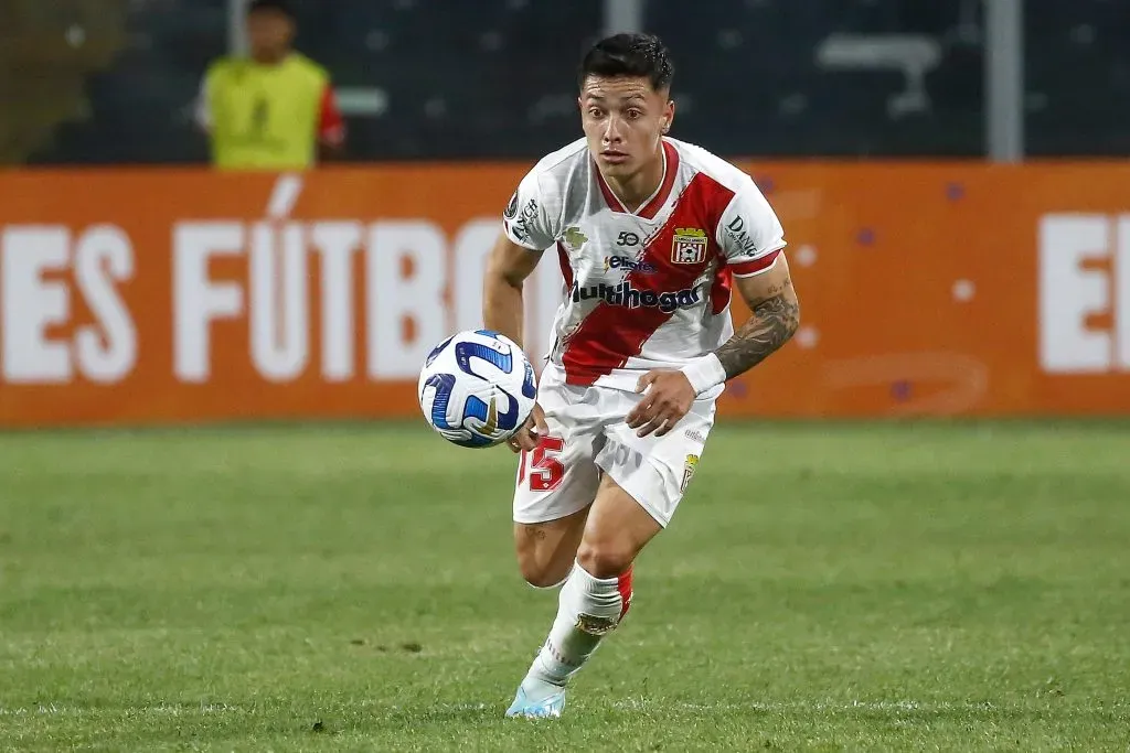 Cristián Zavala estuvo cedido en Curicó Unido en 2023. (Jonnathan Oyarzun/Photosport).