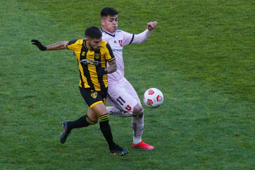 La U jugó con Fernández Vial el 2021 en Copa Chile