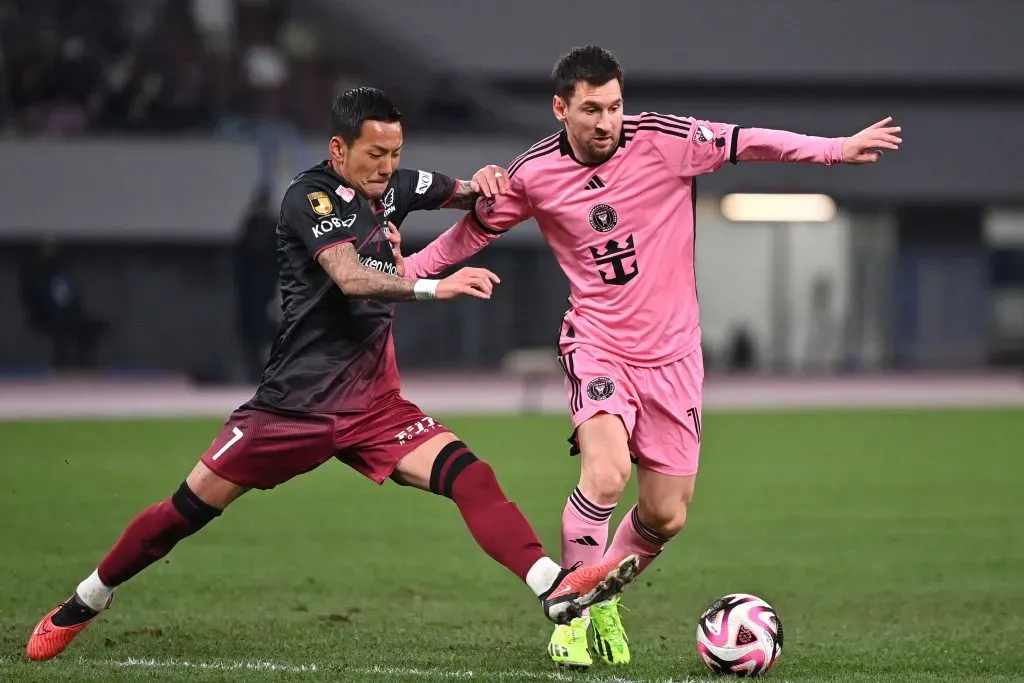 Lionel Messi sí estuvo presente en el duelo ante el Viseel Kobe en Japón | Getty Images