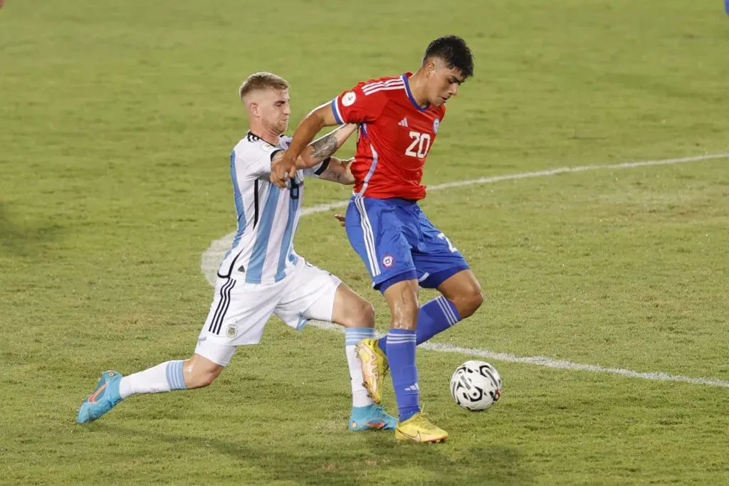 Damián Pizarro disputó el Preolímpico Sub 23. Imagen: Photosport.