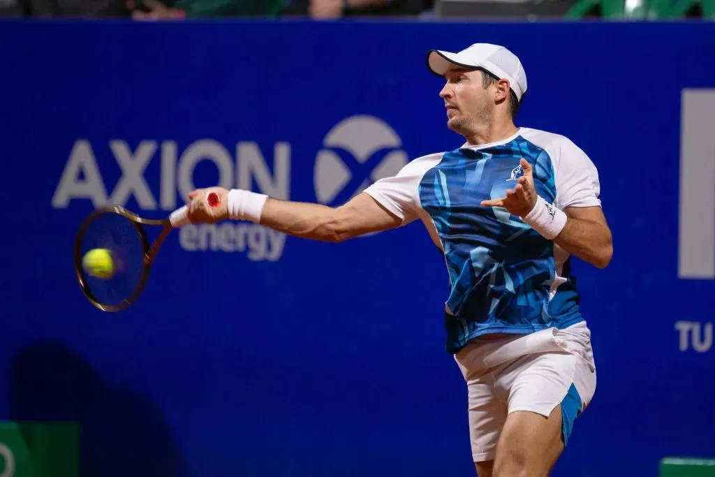 Dusan Lajovic derrotó a Alejandro Tabilo y avanzó a los cuartos de final del Argentina Open. Foto: Comunicaciones ATP Buenos Aires.