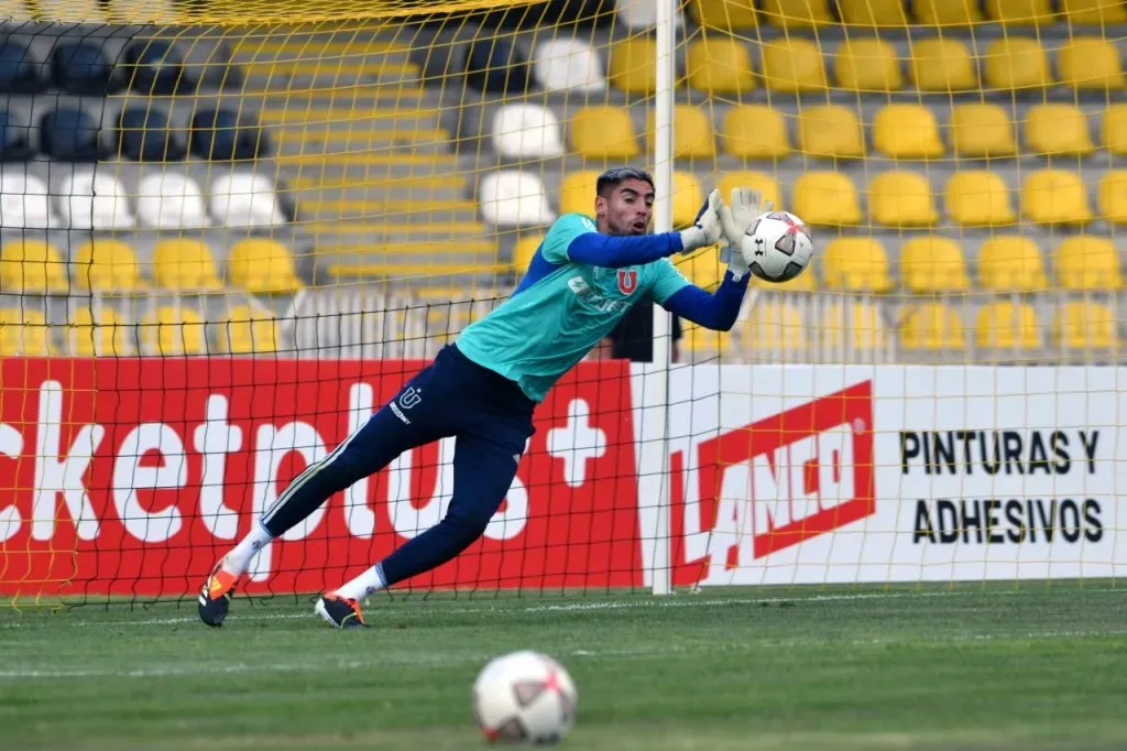 Gabriel Castellón será titular en U. de Chile en el debut ante Cobresal (Photosport)