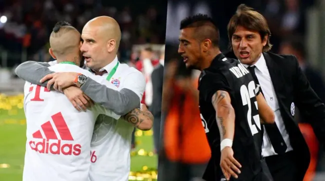 Arturo Vidal fue dirigido por los mejores entrenadores del mundo en sus años en Europa. | Foto: Getty Images.