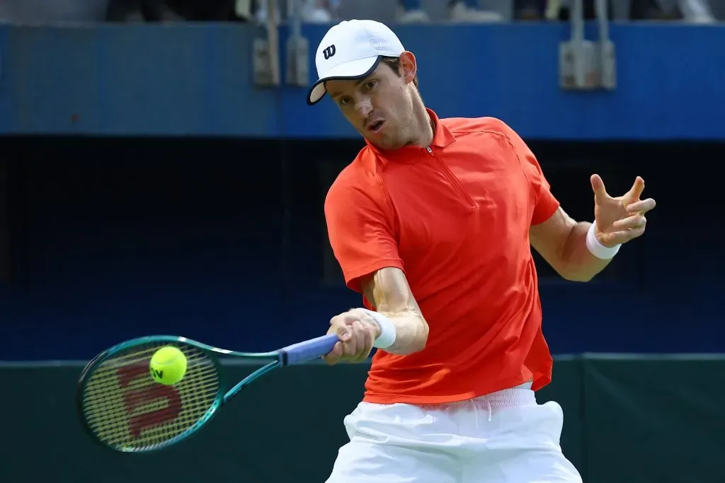 Nicolás Jarry ha sabido sobreponerse a un ambiente hostil en el ATP de Buenos Aires. | Foto: Getty Images.