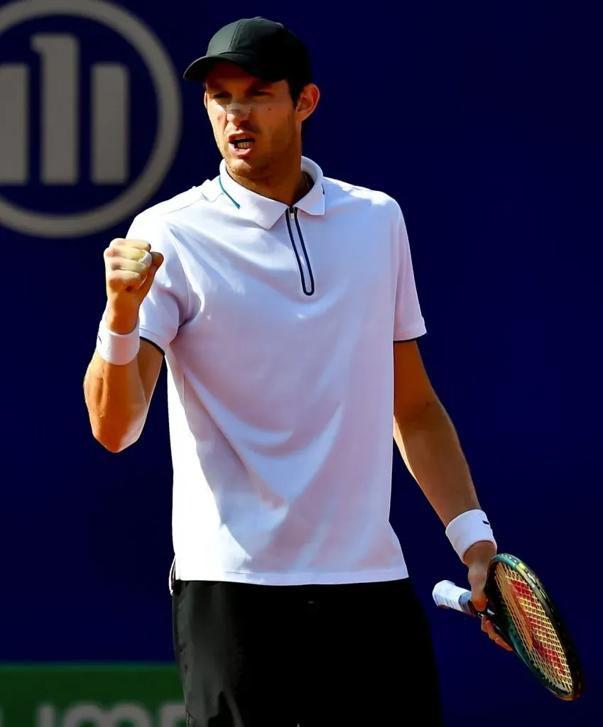 Nicolás Jarry sube dos puestos en el ranking ATP tras el Argentina Open (Getty Images)
