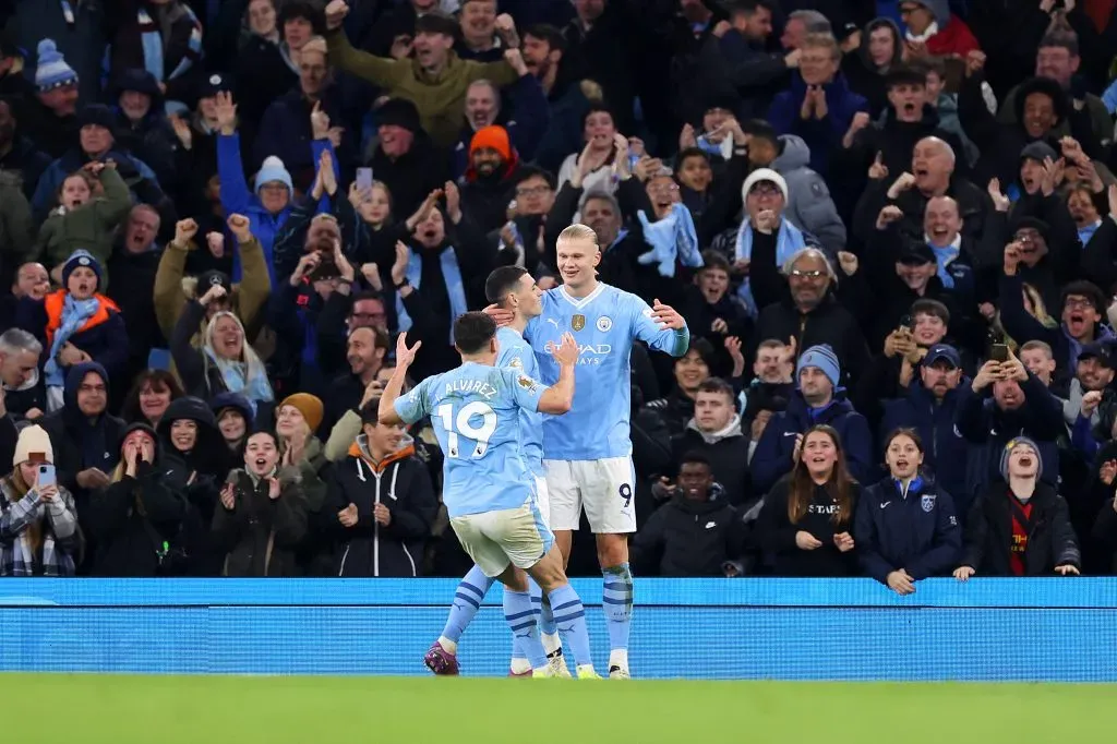 Erling Haaland llegó a 17 goles en la presente temporada de la Premier League. Foto: IMAGO.