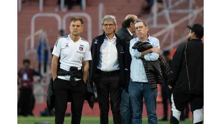 Aníbal Mosa, Daniel Morón y Ángel Maulén en el estadio Malvinas Argentinas de Mendoza. (Foto: Guille Salazar | RedGol).