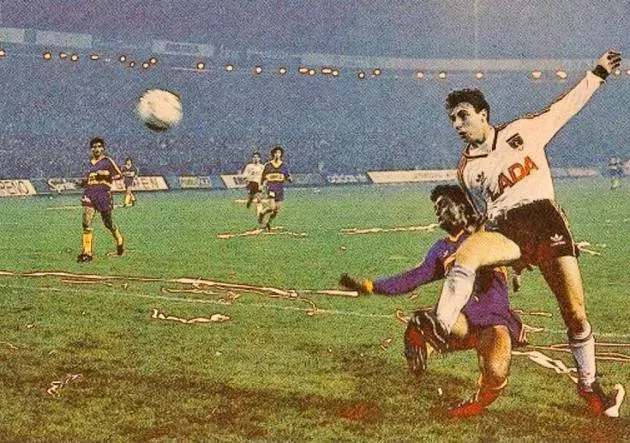Colo Colo supo dejar en el camino a Boca Juniors en la semifinal de la Copa Libertadores 1991. | Foto: Archivo.