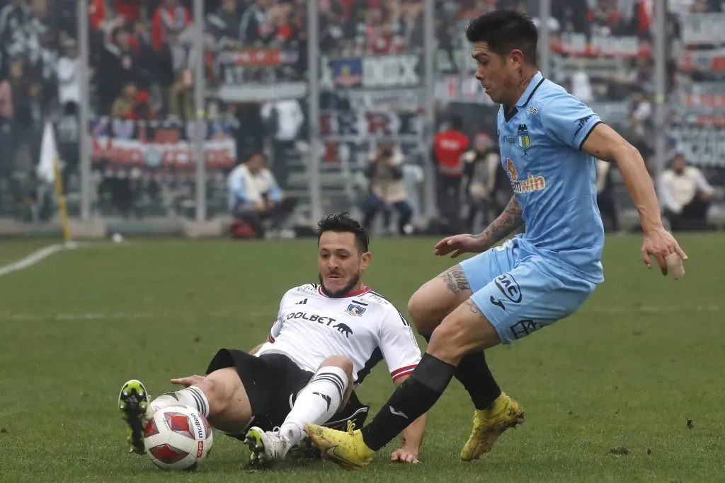 Ramiro González ante O’Higgins. (Jonnathan Oyarzun/Photosport).