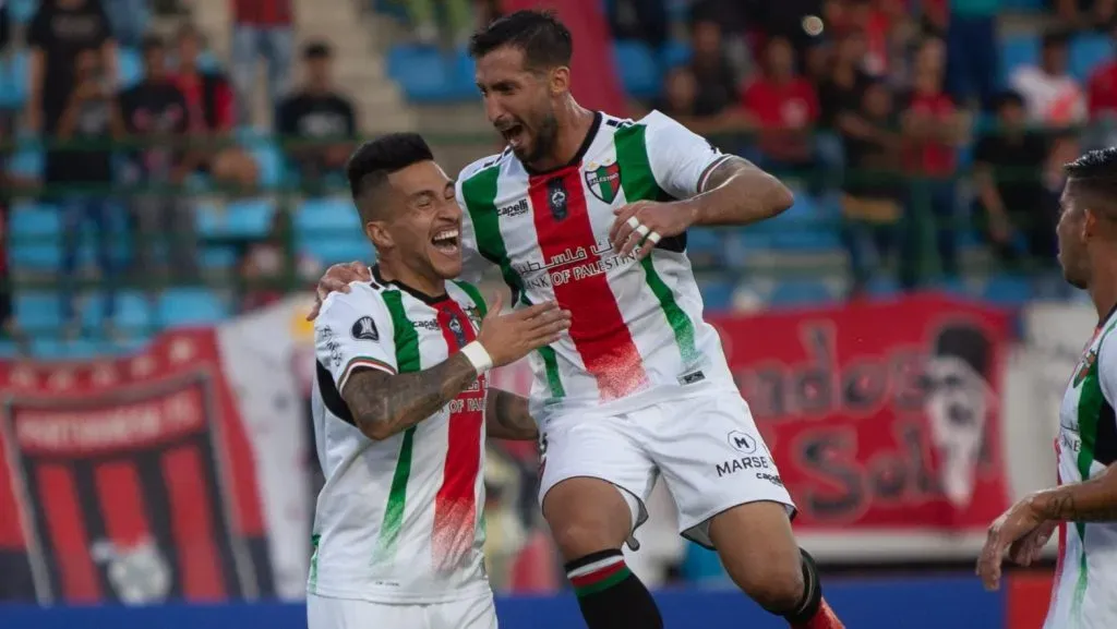Palestino derrotó a Portuguesa en Venezuela y ahora definirá de local la clasificación en Copa Libertadores. Foto: Comunicaciones Conmebol.