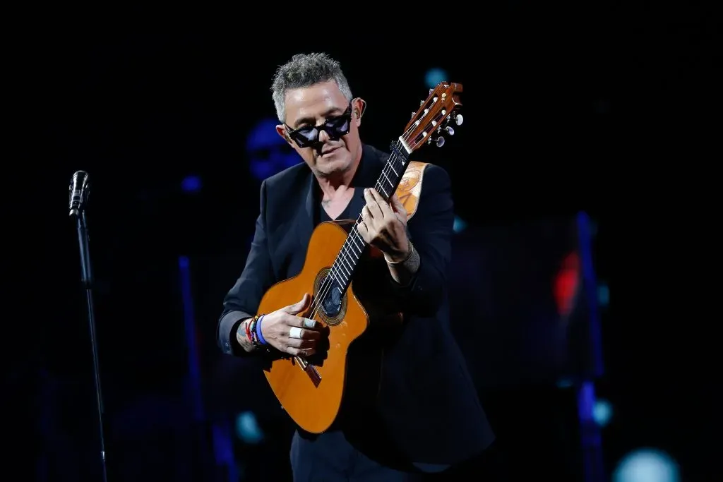 Alejandro Sanz abrió el Festival de Viña del Mar 2024. Imagen: Agencia Uno.