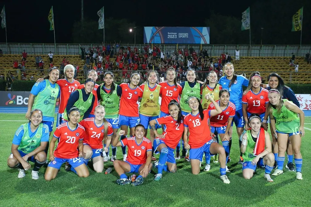 La selección chilena femenina venció otra vez a Jamaica. Foto: Comunicaciones La Roja.