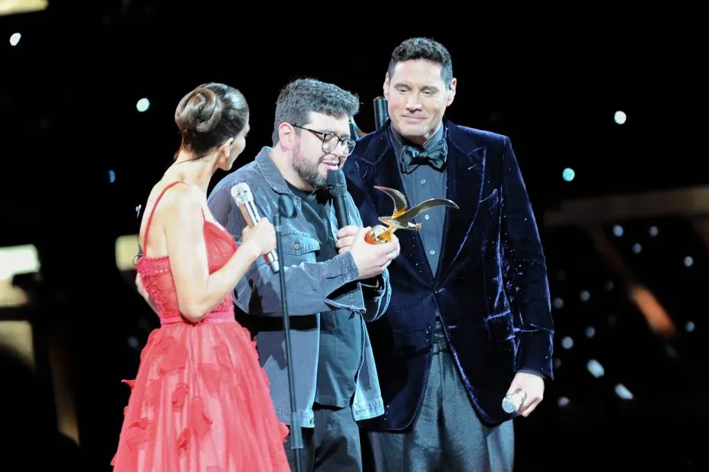 Luis Slimming triunfó en el Festival de Viña del Mar. Imagen: Agencia Uno.