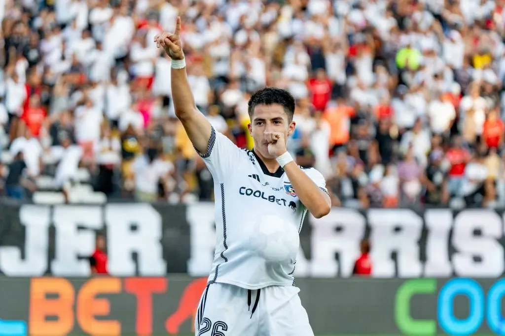 Matías Moya anotó su primer gol en Colo Colo. | Foto: Guillermo Salazar.