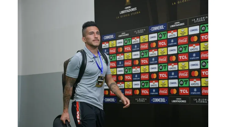 Bryan Carrasco en los pasillos del reducto asunceño.