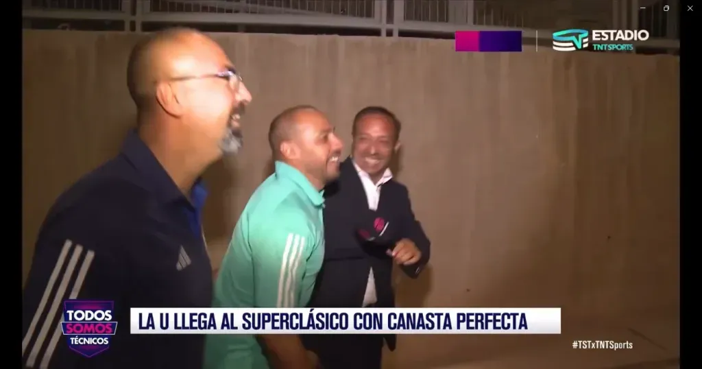 El cierre del hilarante encuentro entre Marcelo Díaz y Marcelo Díaz (Captura)