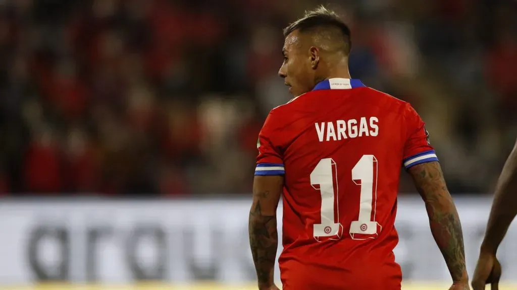 Eduardo Vargas vuelve a la Roja por llamado de Ricardo Gareca. Foto: Photosport.