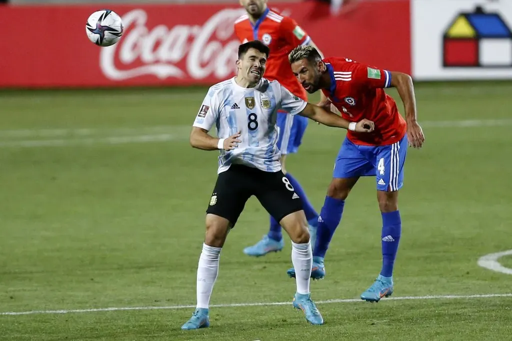 Mauricio Isla afina detalles para volver a jugar en la Roja. (Marcelo Hernández/Photosport).