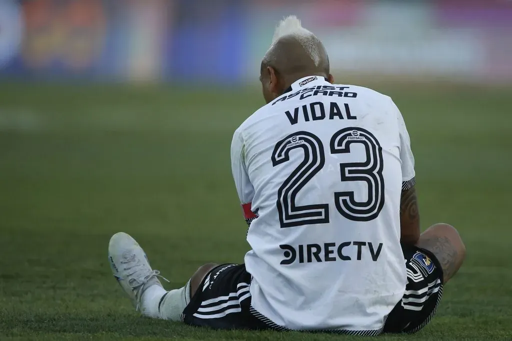 Arturo Vidal durante el Superclásico. Dragomir Yankovic/Photosport