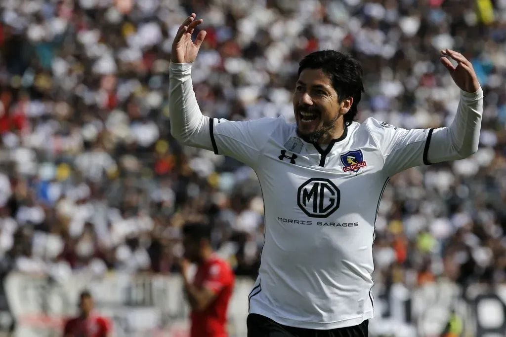 Jaime Valdés jugando por Colo Colo. Foto: Martin Thomas/Photosport