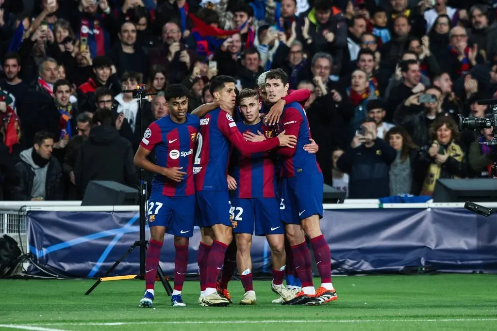 Barcelona ganó y sacó pasajes a cuartos de final de la Champions League. Foto: IMAGO.