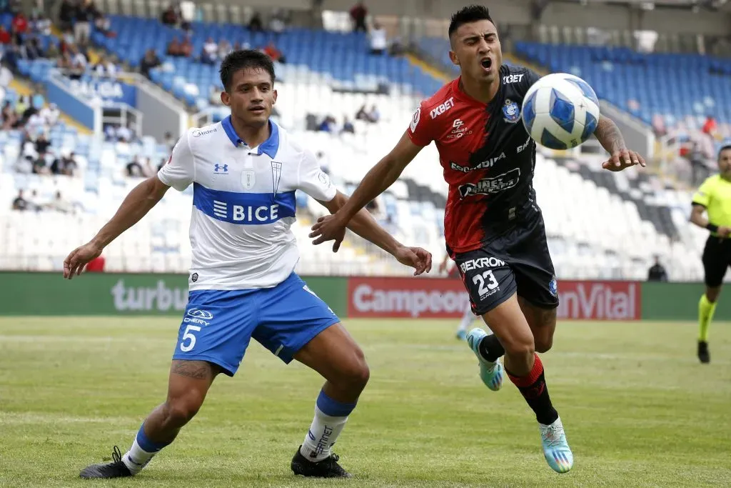 Yamil Asad jugó apenas una temporada en la UC. (Andres Pina/Photosport