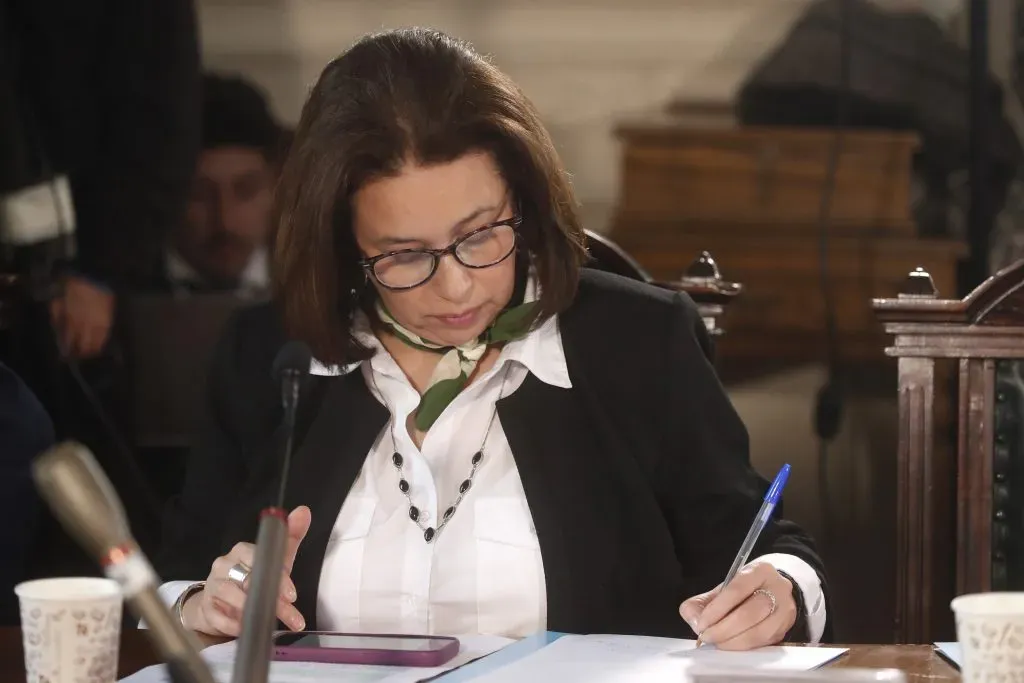 Ximena Órdenes, una de las candidatas a presidente del Senado /Aton Chile