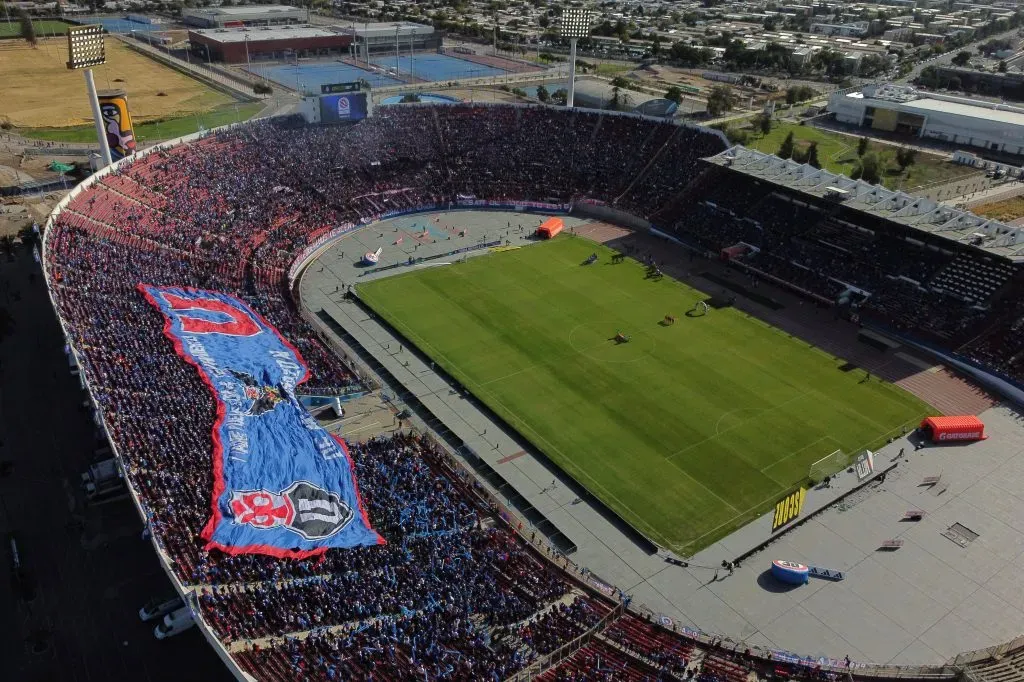 La U no podrá tener el aforo completo del Estadio Nacional. Foto: Andres Pina/Photosport