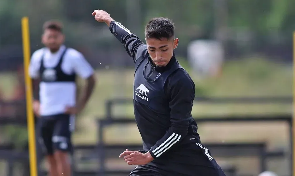 Dylan Portilla dijo presente en la pretemporada 2024 de la mano de Jorge Almirón. | Foto: Colo Colo.