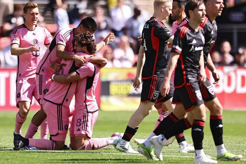 Inter Miami le amargó el regreso a las canchas a Martín Rodríguez. Foto: Getty Images.