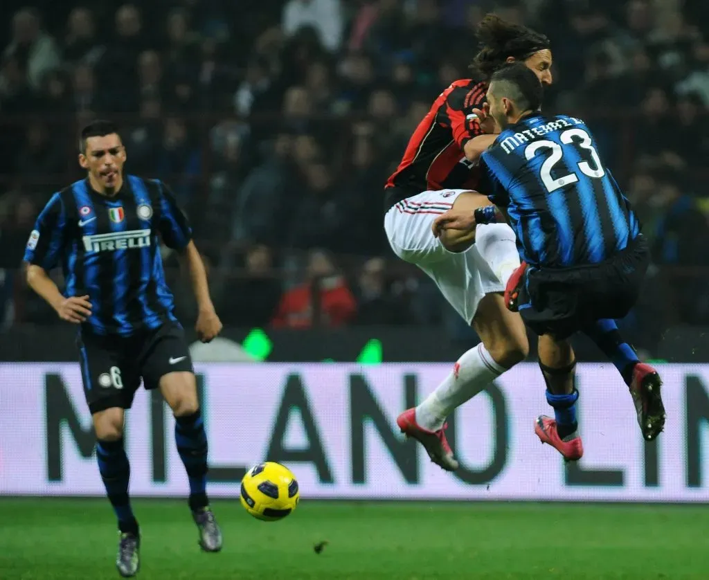 Materazzi fue un zaguero rudo durante su carrera futbolística (Getty)