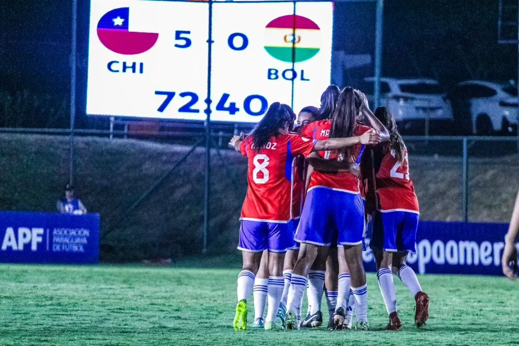 Chile derrotó a Bolivia y sigue con vida en el Sudamericano Sub 17. Foto: Comunicaciones La Roja.