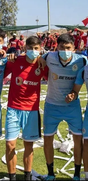 Ambos compañeros en Deportes La Serena.